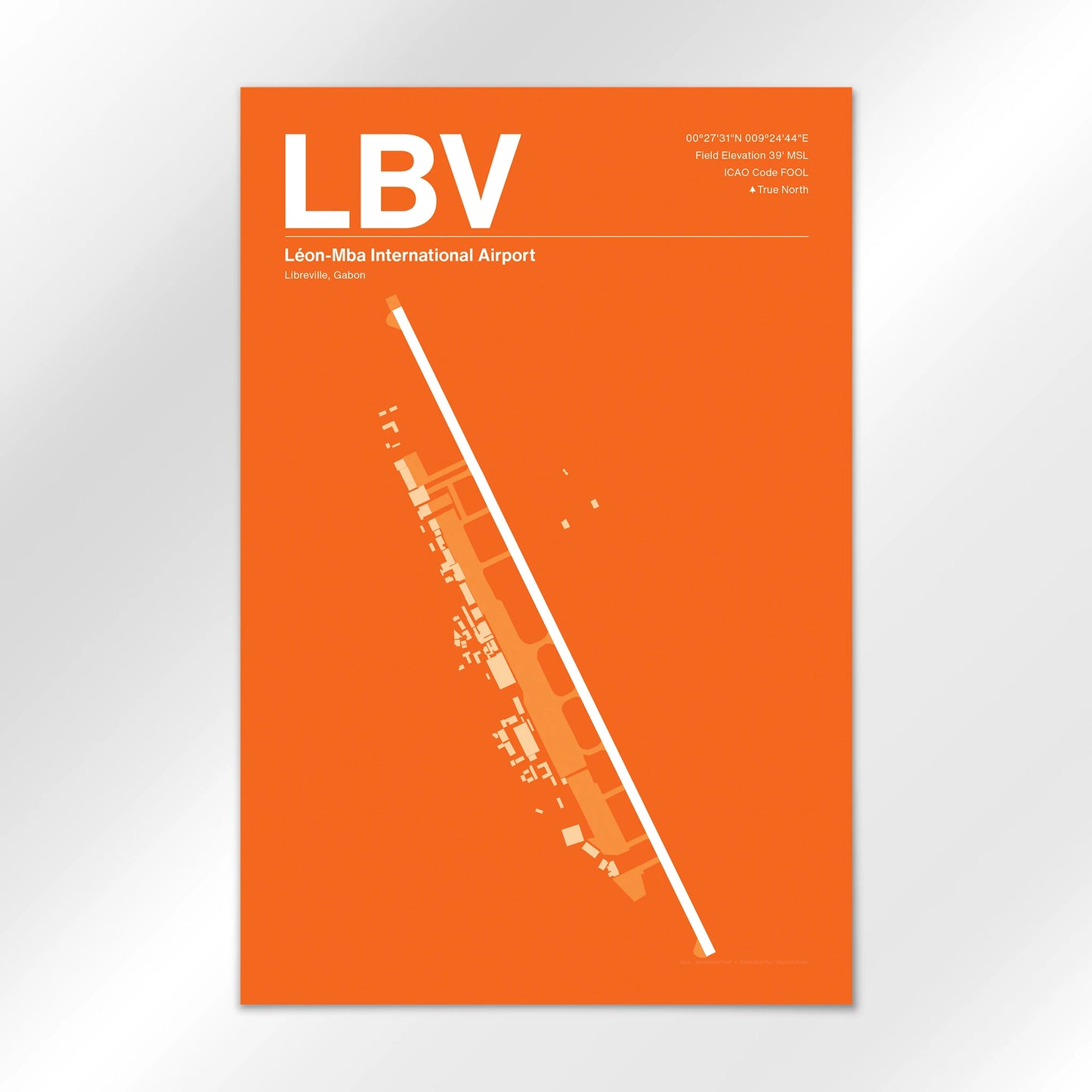 LBV Airport Diagram