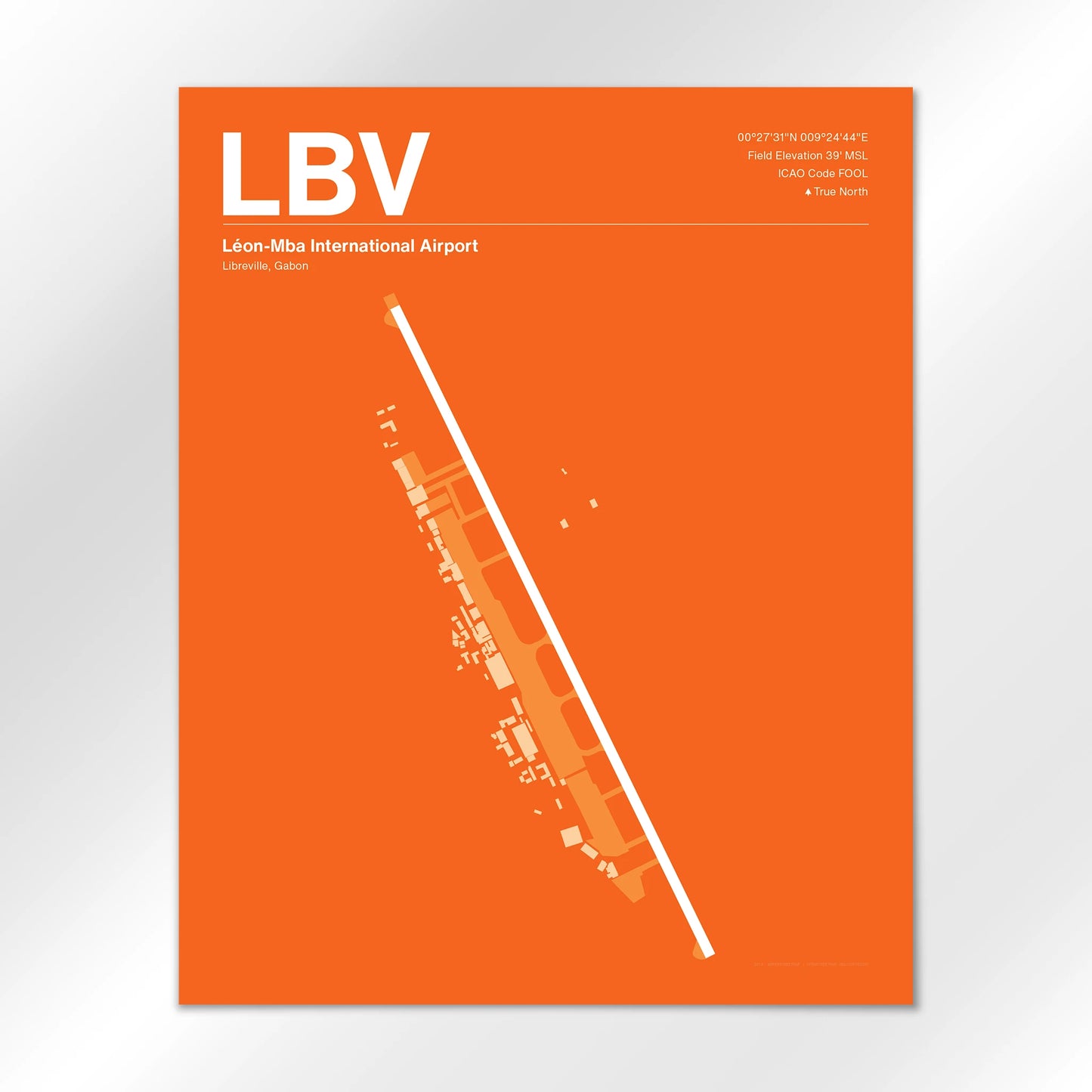 LBV Airport Diagram