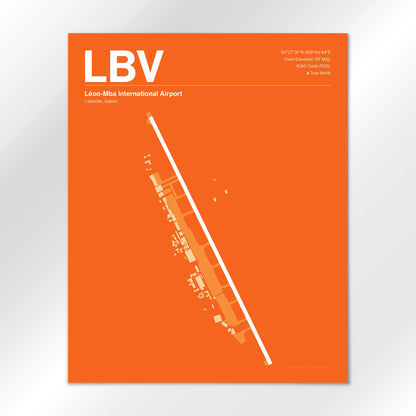 LBV Airport Diagram