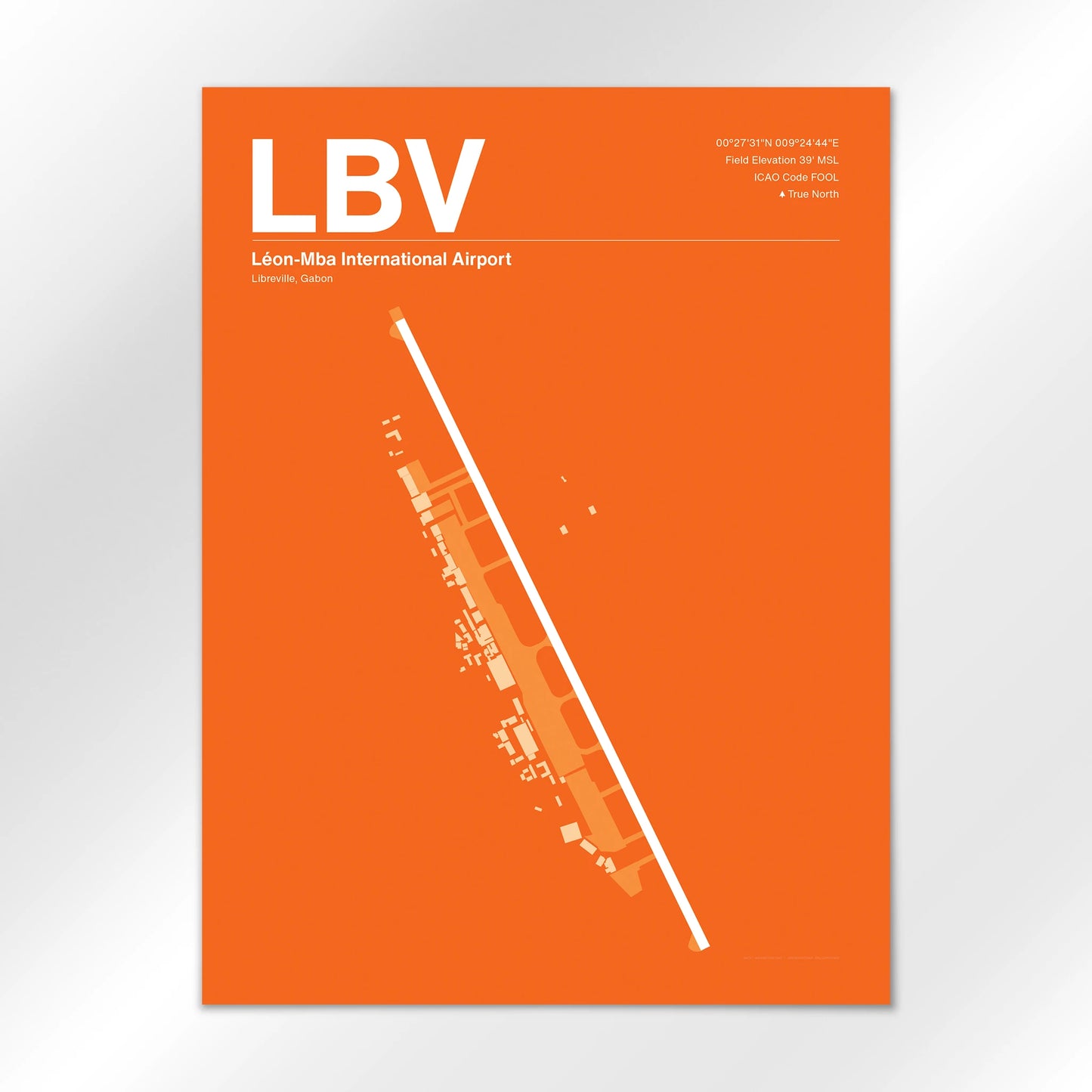 LBV Airport Diagram