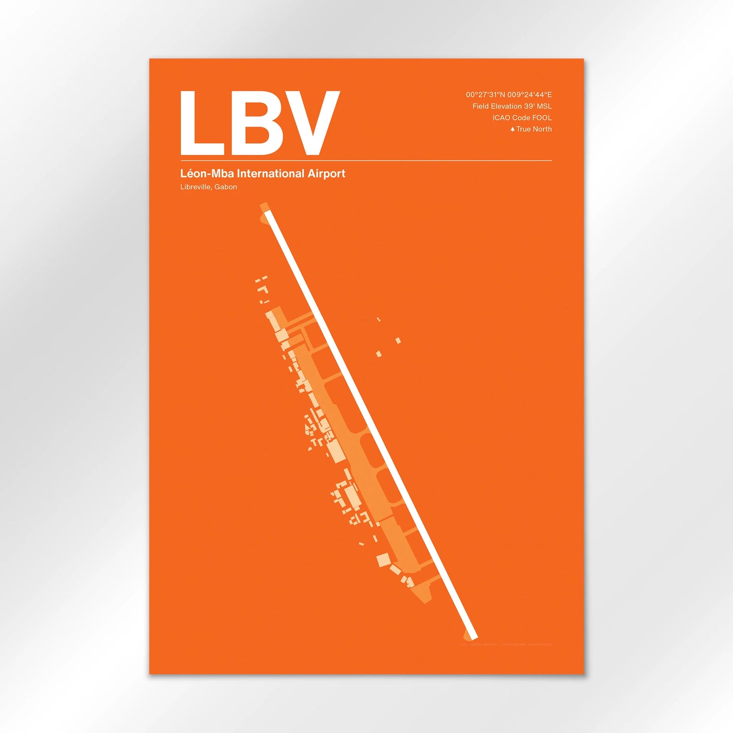 LBV Airport Diagram