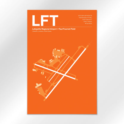 LFT Airport Diagram