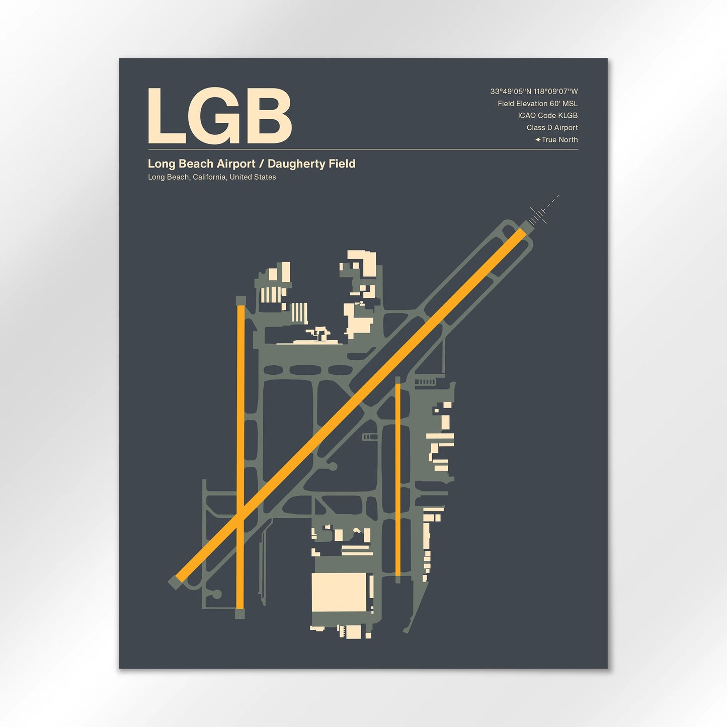 LGB Airport Diagram