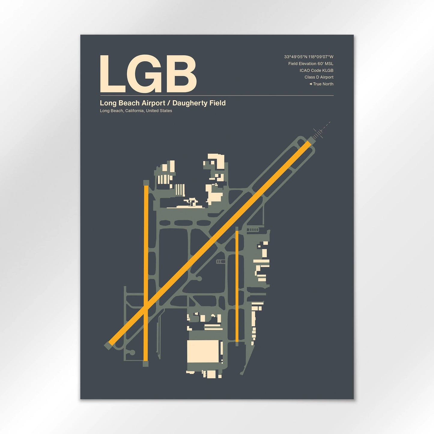 LGB Airport Diagram