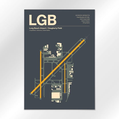 LGB Airport Diagram