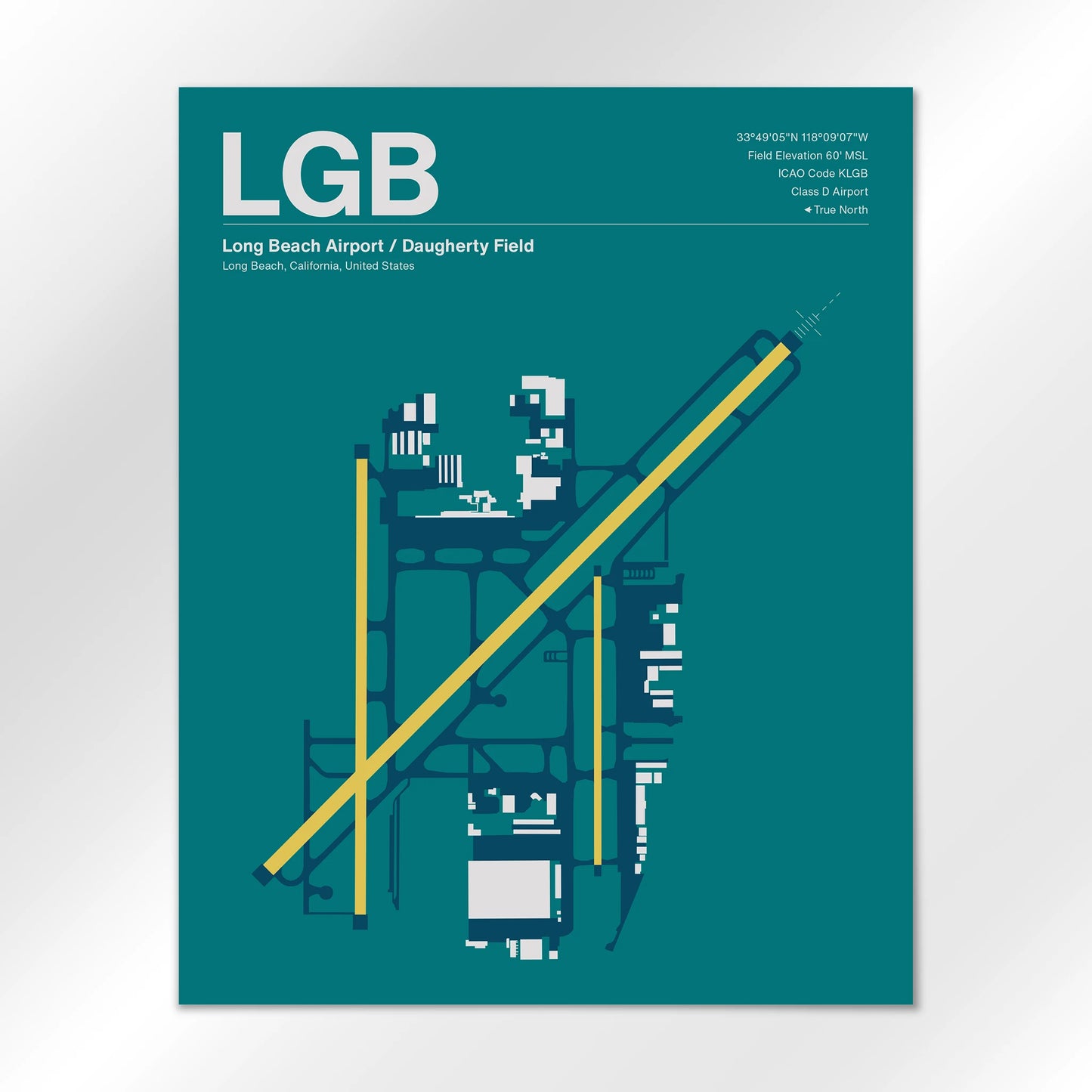 LGB Airport Diagram