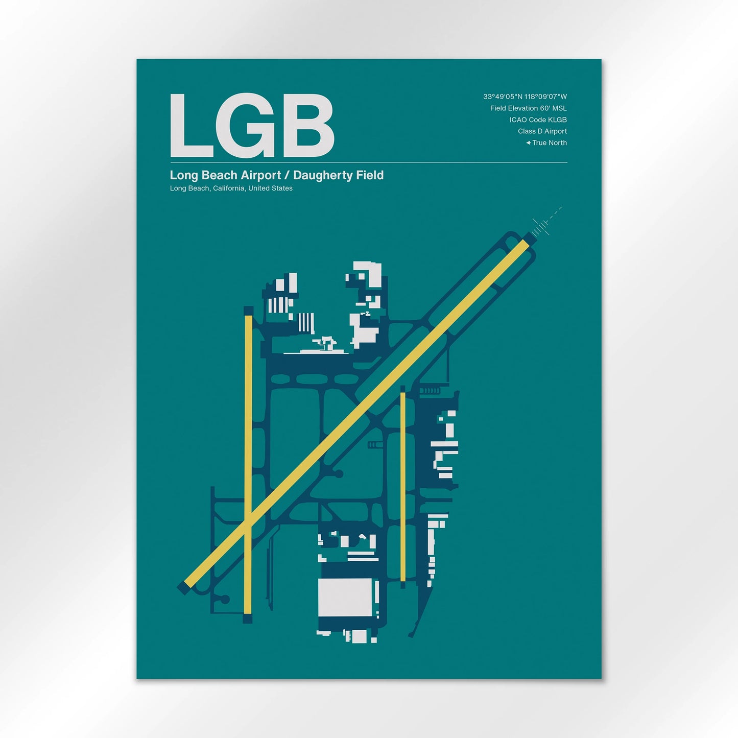 LGB Airport Diagram