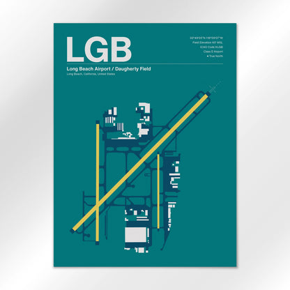 LGB Airport Diagram