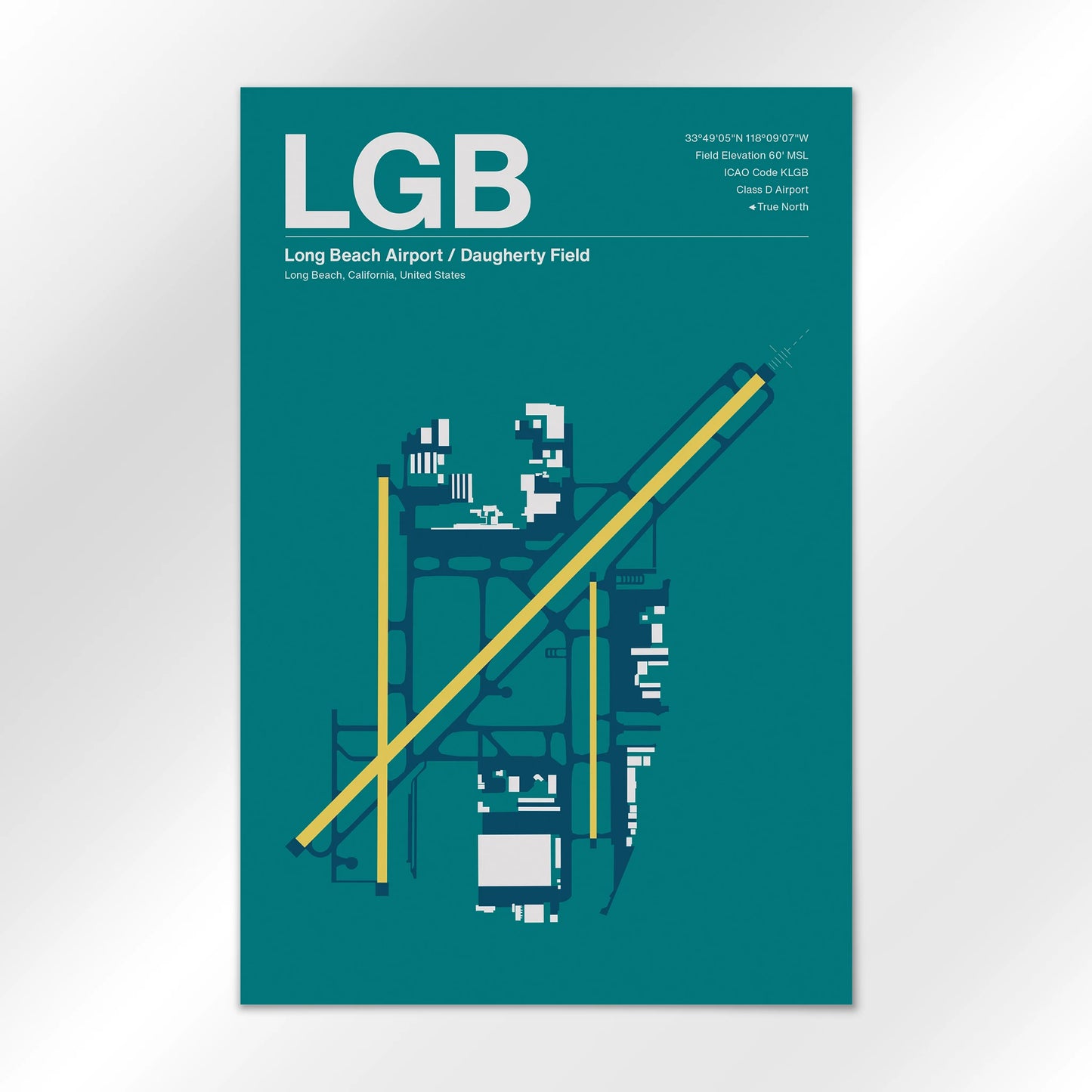 LGB Airport Diagram