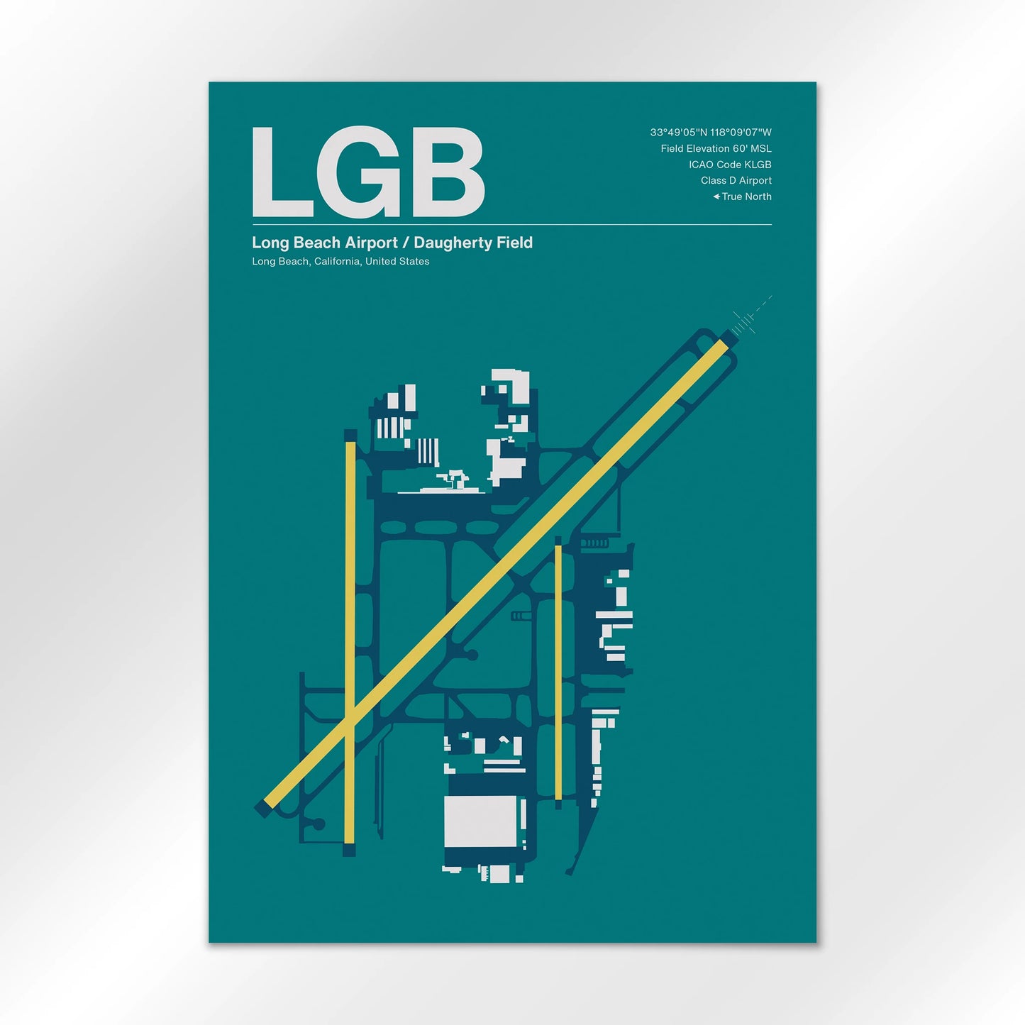 LGB Airport Diagram