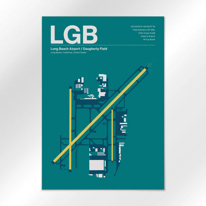 LGB Airport Diagram