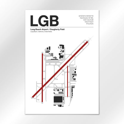 LGB Airport Diagram