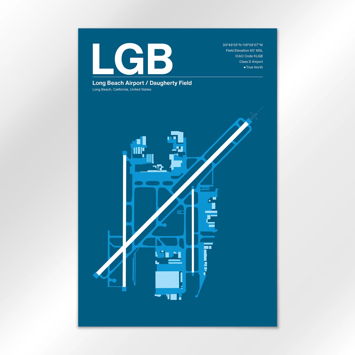LGB Airport Diagram