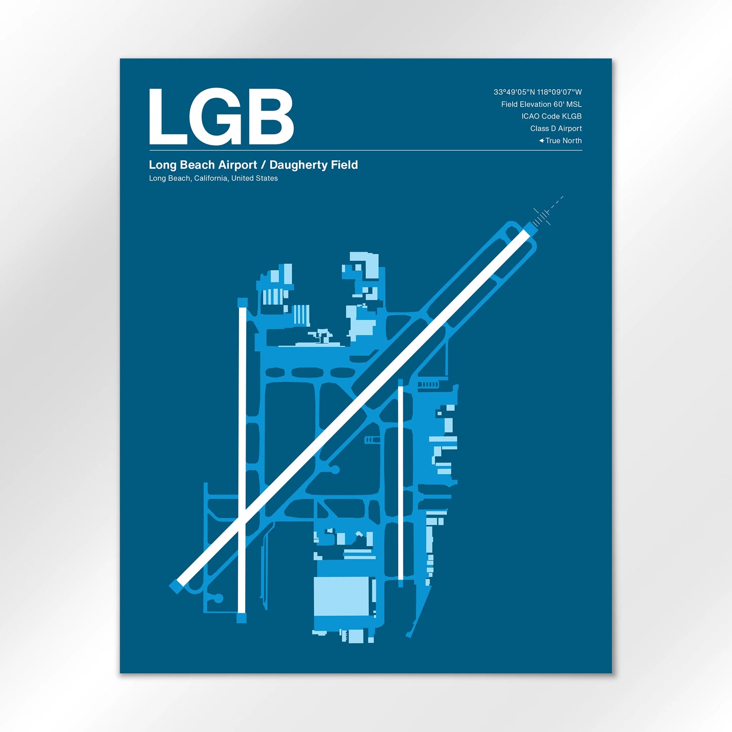 LGB Airport Diagram