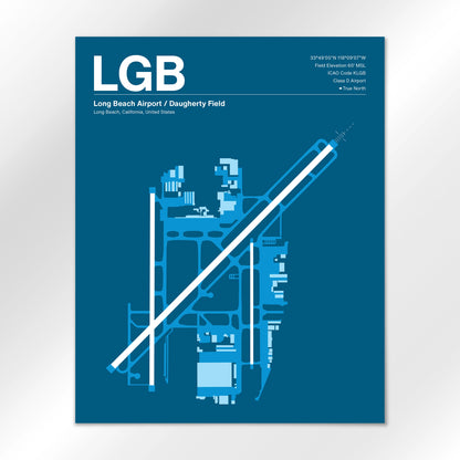 LGB Airport Diagram
