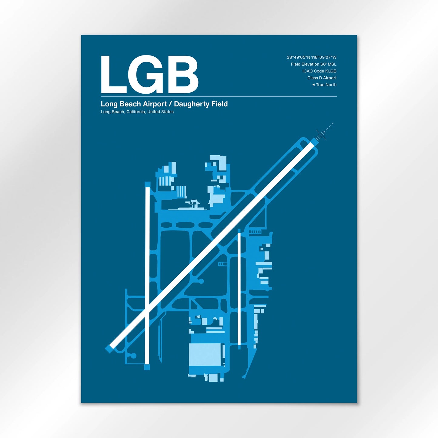 LGB Airport Diagram