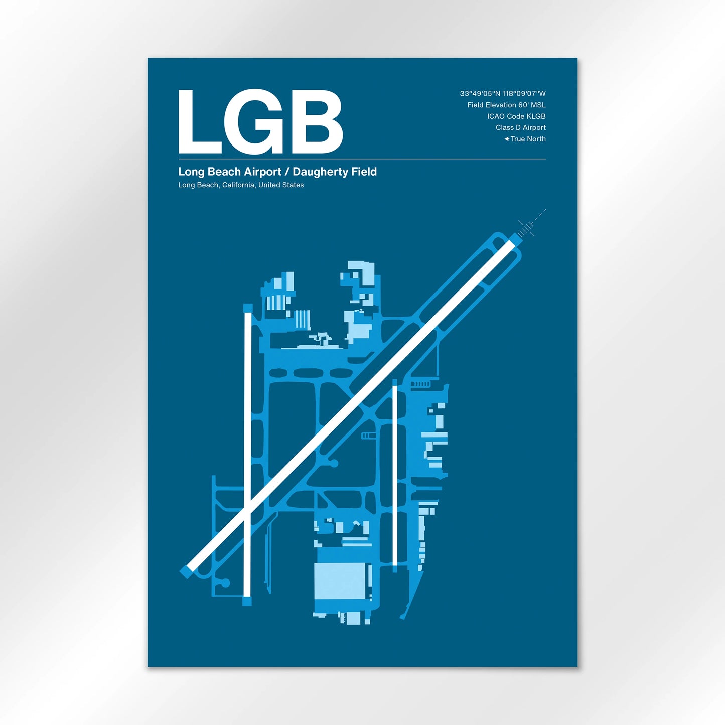 LGB Airport Diagram