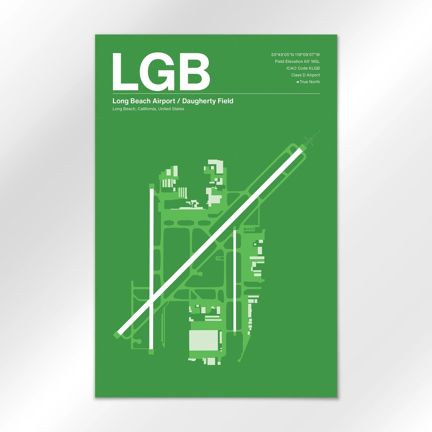LGB Airport Diagram