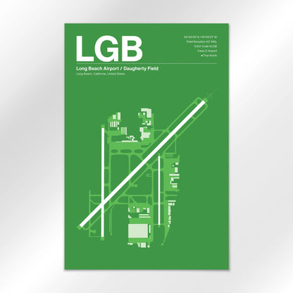 LGB Airport Diagram
