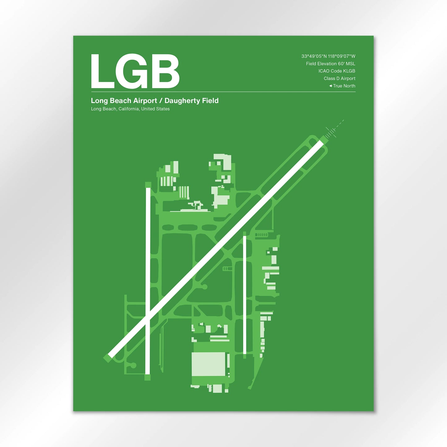 LGB Airport Diagram