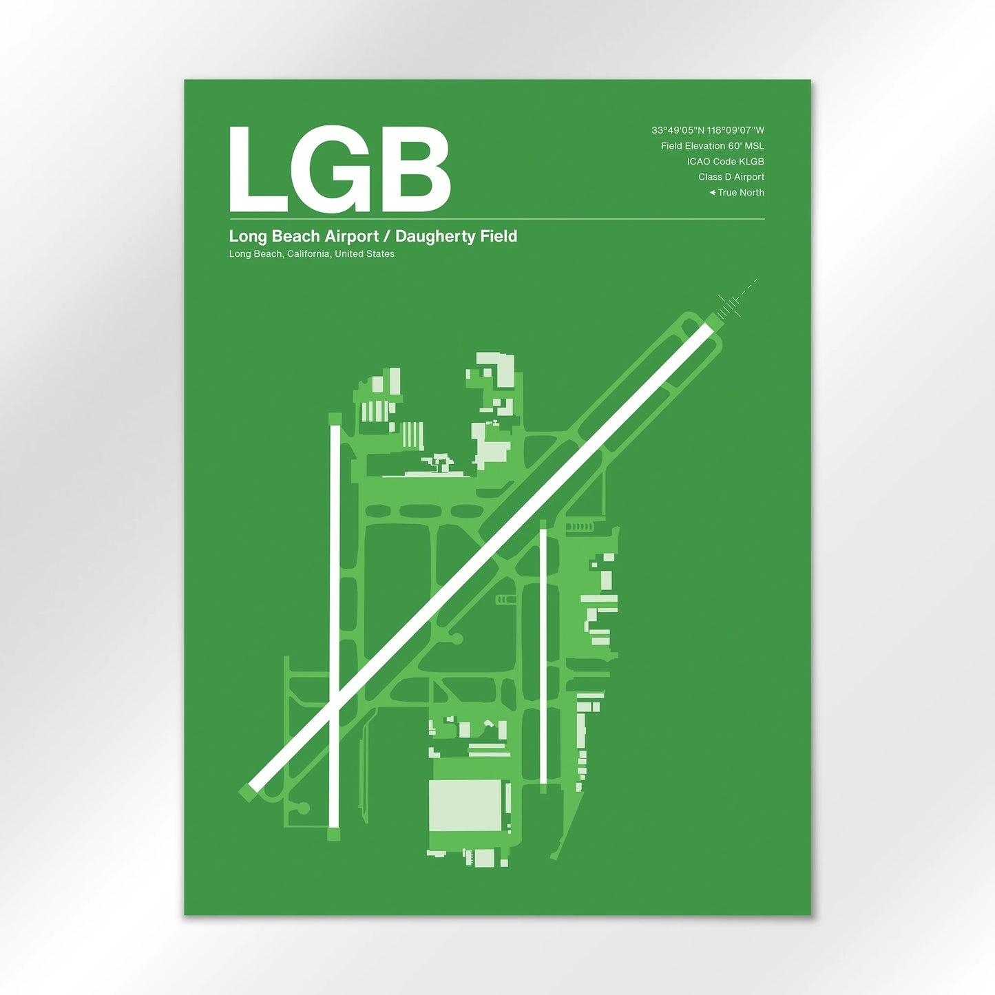 LGB Airport Diagram