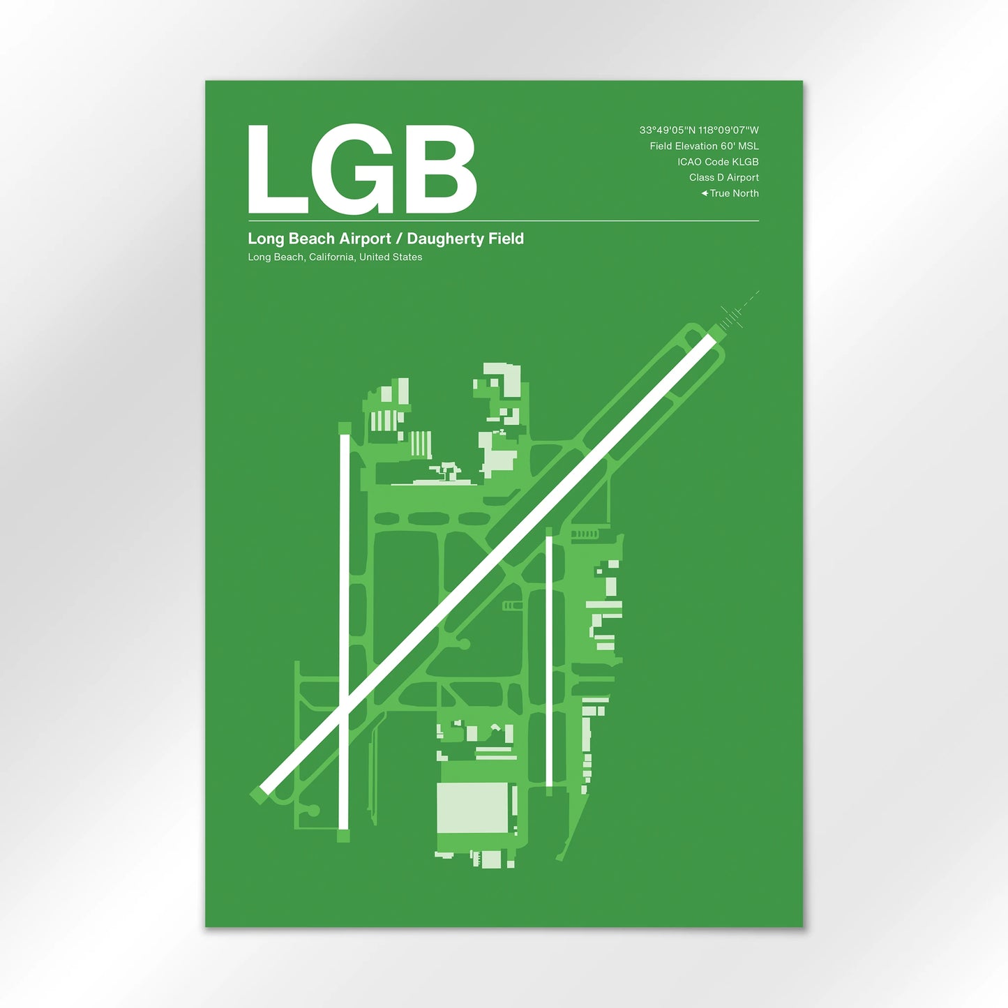 LGB Airport Diagram