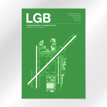 LGB Airport Diagram