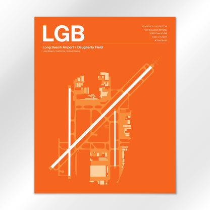 LGB Airport Diagram