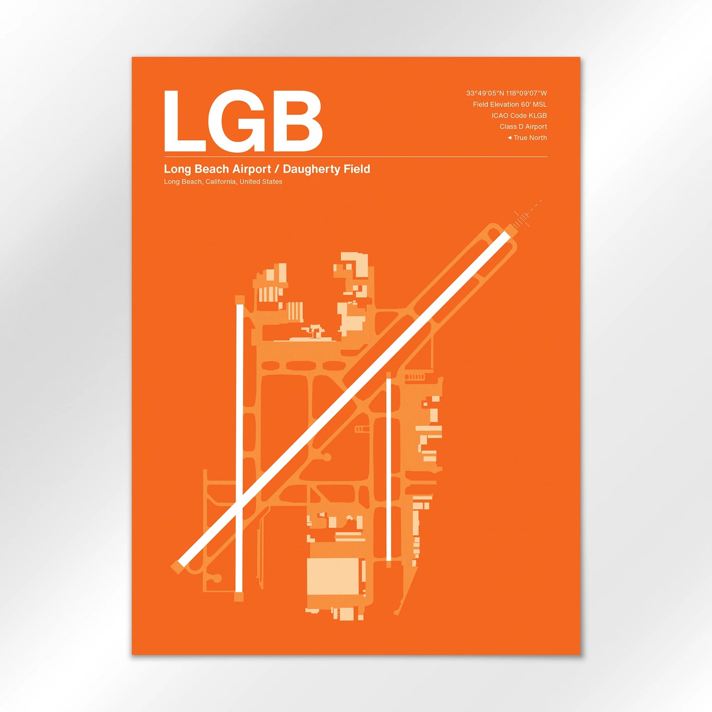 LGB Airport Diagram