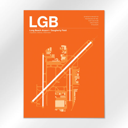 LGB Airport Diagram
