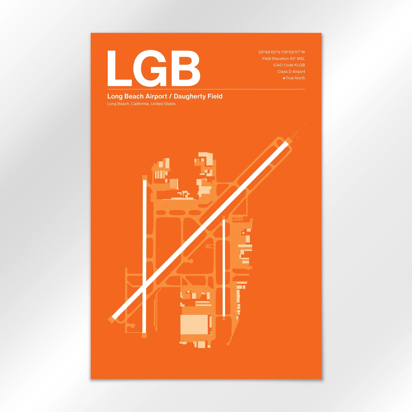 LGB Airport Diagram