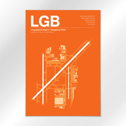 LGB Airport Diagram