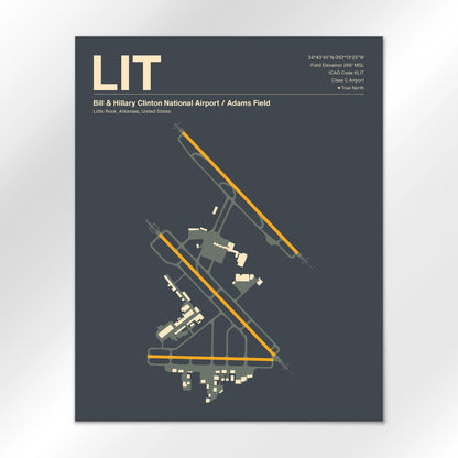 LIT Airport Diagram