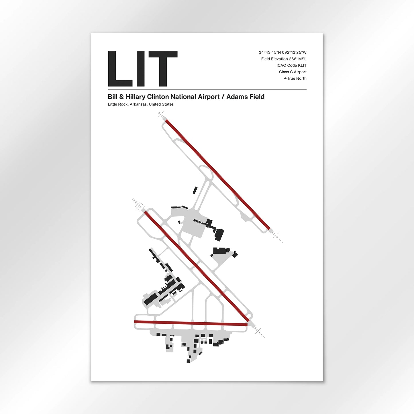 LIT Airport Diagram