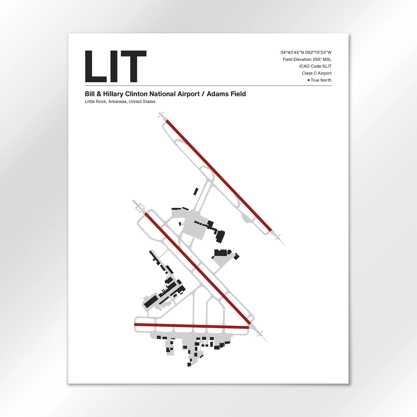 LIT Airport Diagram