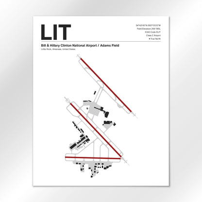 LIT Airport Diagram