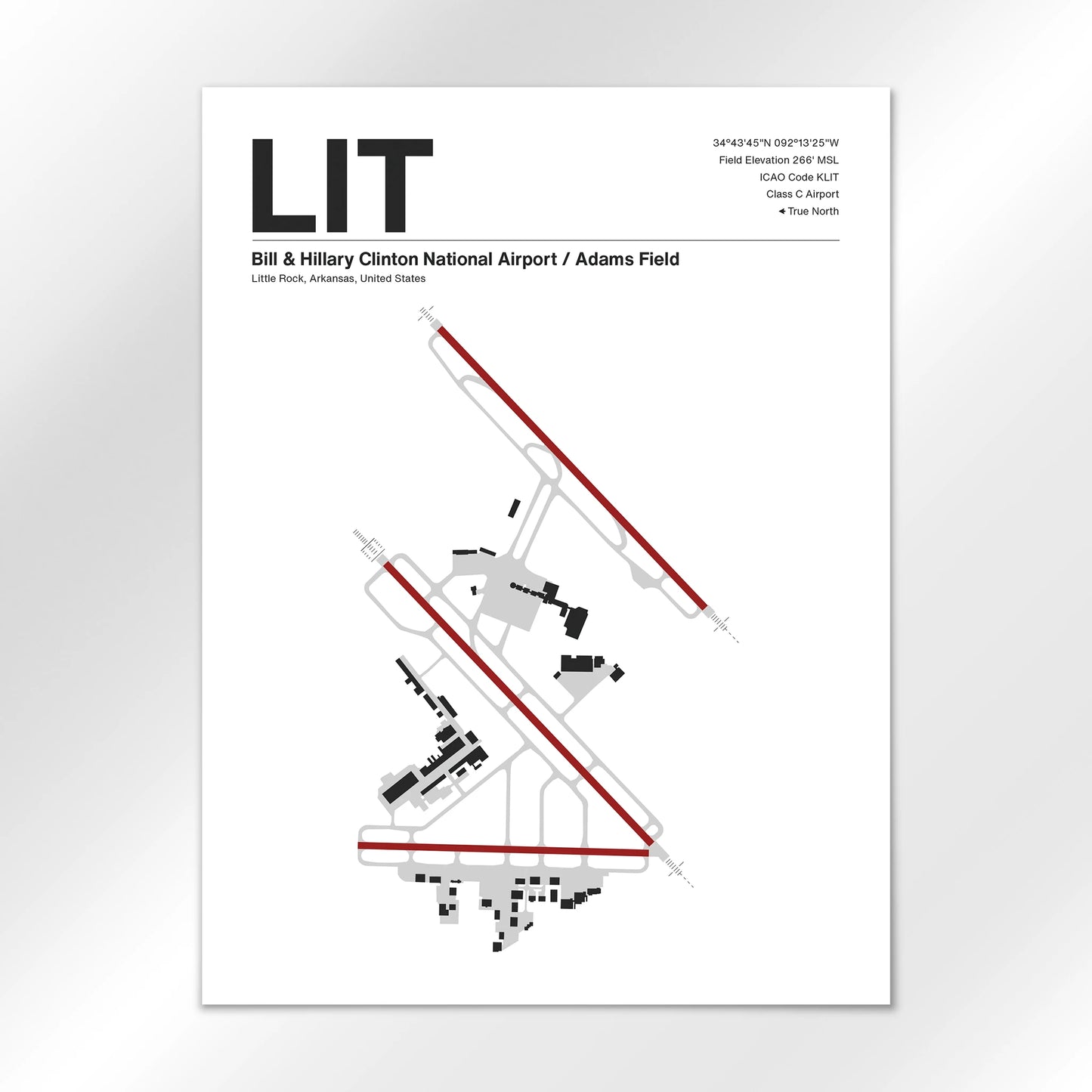 LIT Airport Diagram