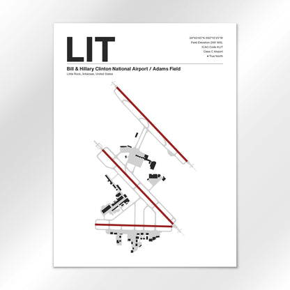 LIT Airport Diagram