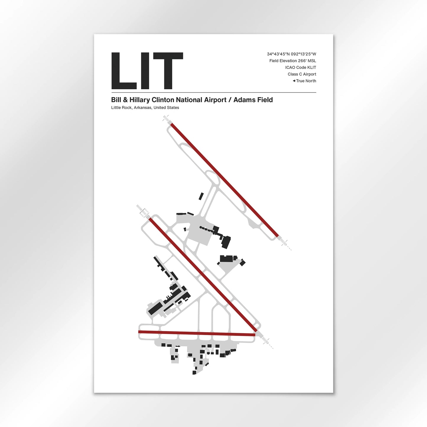LIT Airport Diagram