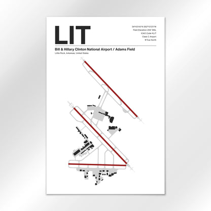 LIT Airport Diagram