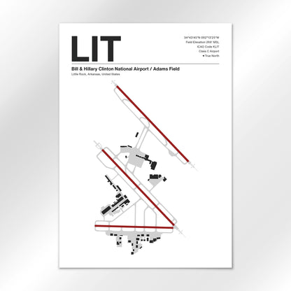 LIT Airport Diagram