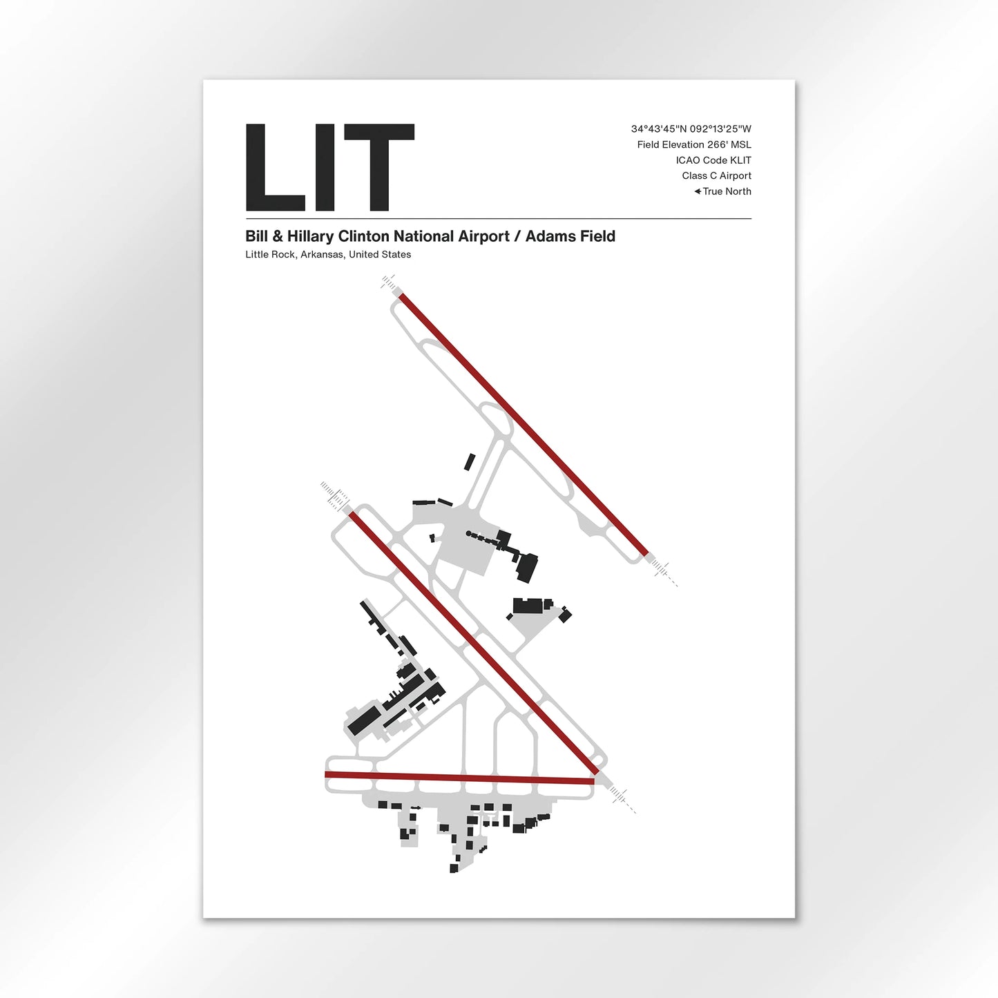 LIT Airport Diagram