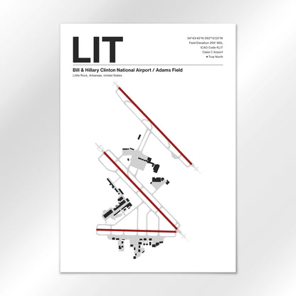 LIT Airport Diagram