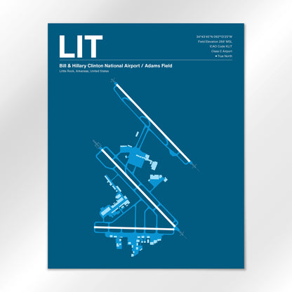 LIT Airport Diagram