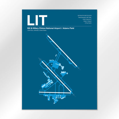 LIT Airport Diagram