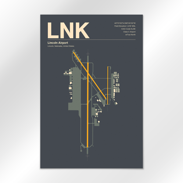 LNK Airport Diagram
