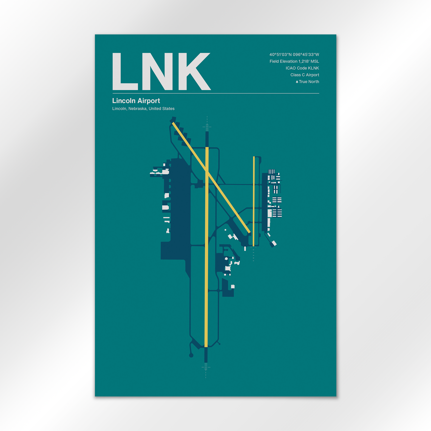 LNK Airport Diagram