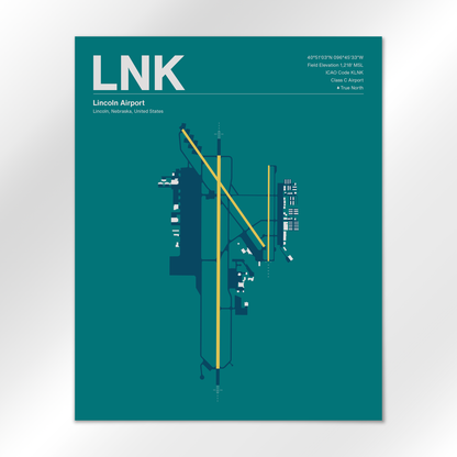 LNK Airport Diagram