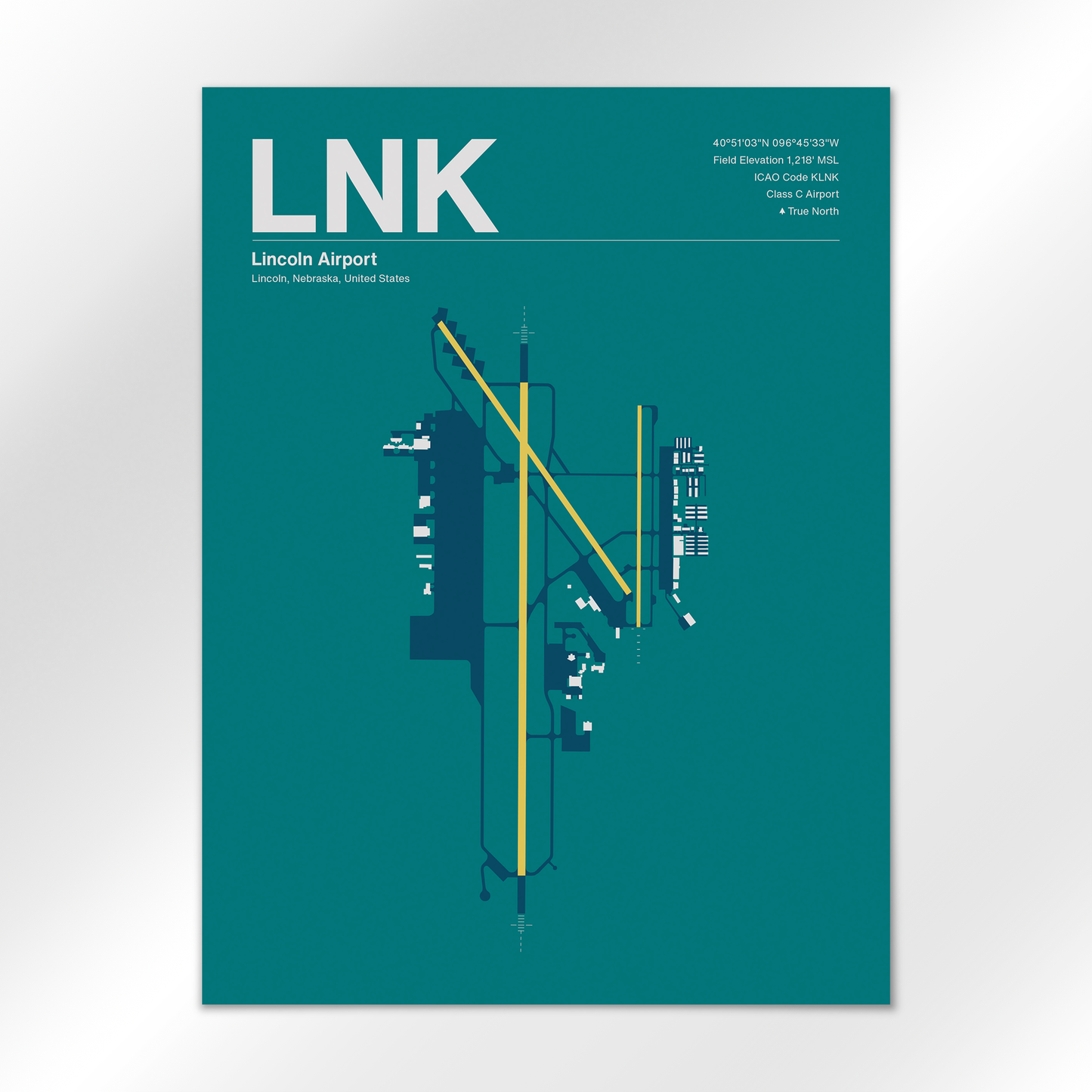 LNK Airport Diagram