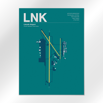 LNK Airport Diagram